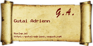 Gutai Adrienn névjegykártya
