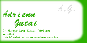 adrienn gutai business card